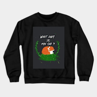 Fox-Raposa Crewneck Sweatshirt